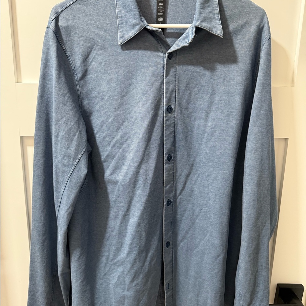 Mens Lululemon Blue Shirt